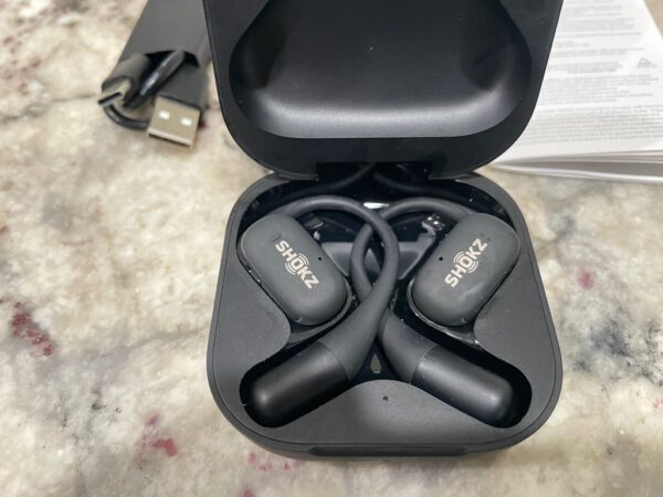 SHOKZ OPENFIT | OPEN-EAR TRUE WIRELESS EARBUDS | BLACK